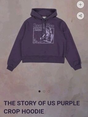 Taylor Swift Purple 'Speak Now' Hoodie